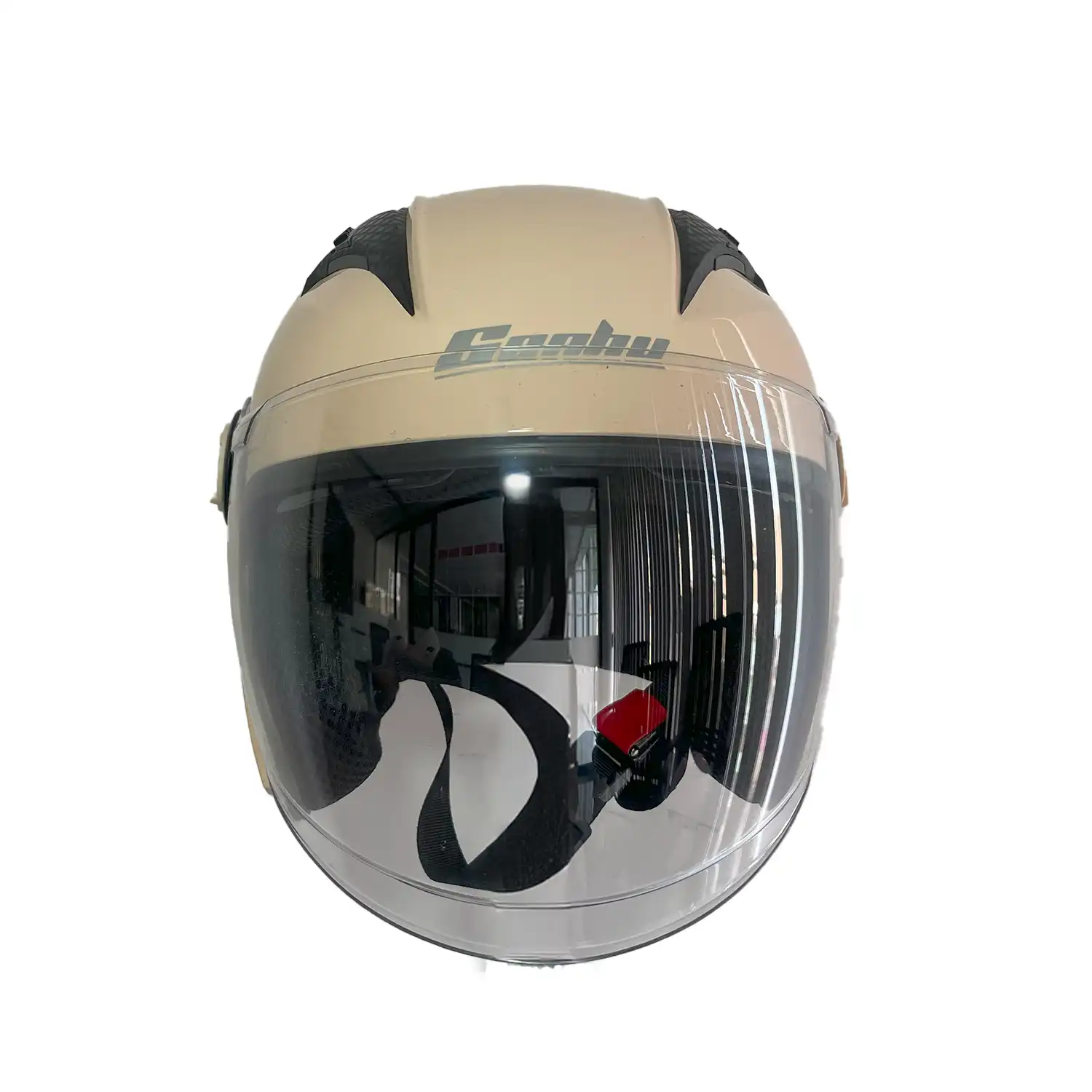 606 CREMA FRON Casco Senhu 606 Crema - Imagen 1